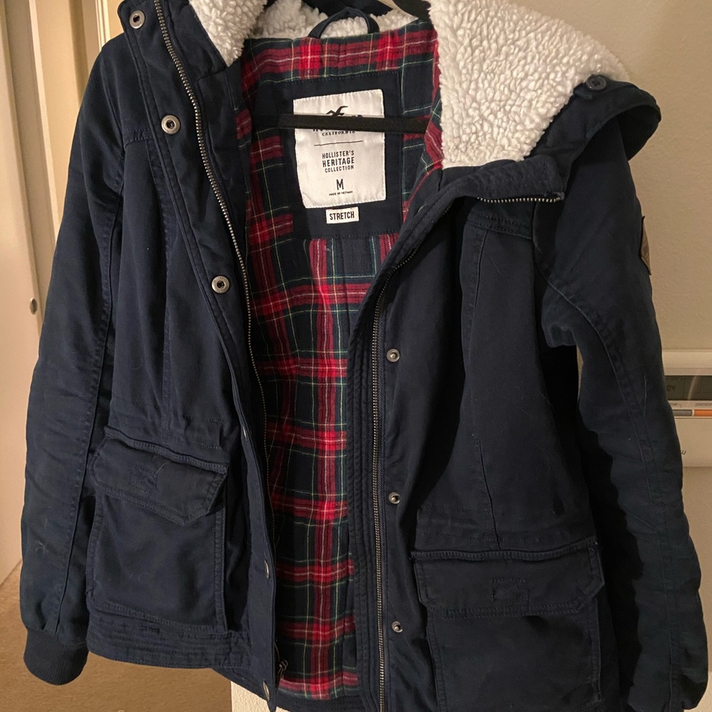 Hollisterco quilted parka